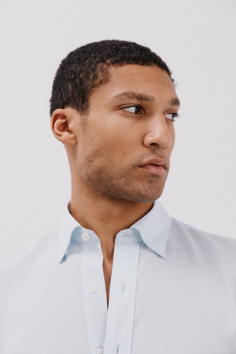 Pedro Del Hierro Camisa Algodón Tencel