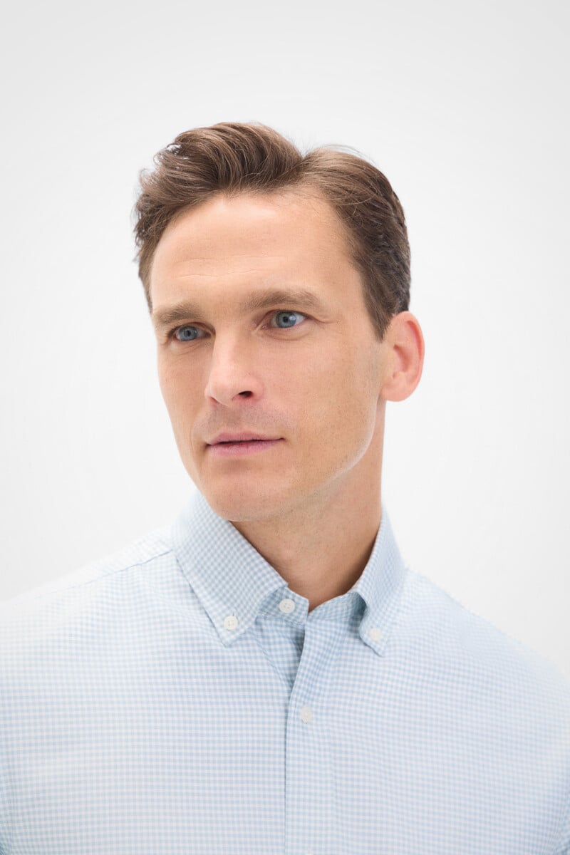 Pedro Del Hierro Camisa Cuadro Vichyura Coolmax