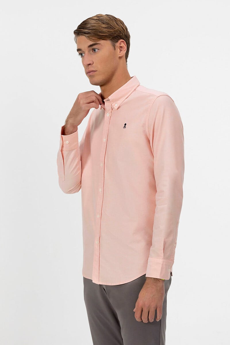 pedro del hierro Camisa cuello botón oxford