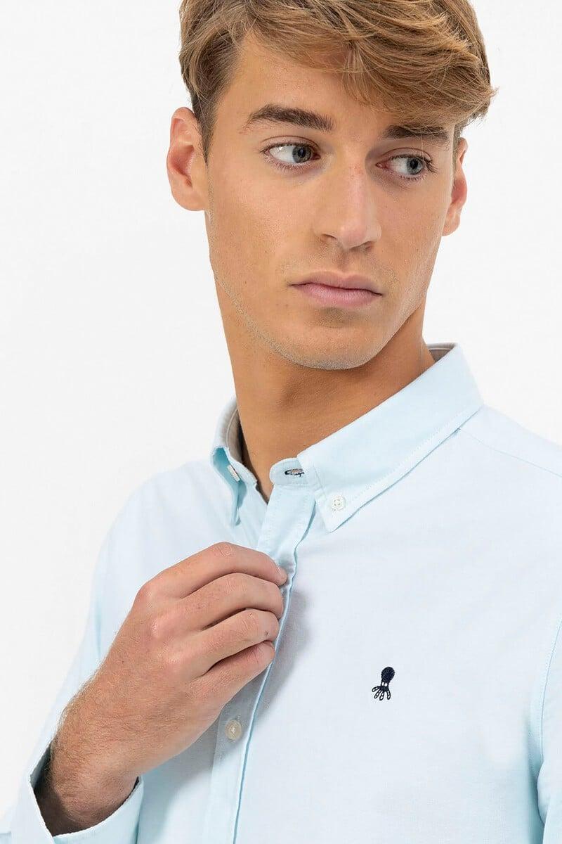 Pedro Del Hierro Camisa Cuello Botón Oxford