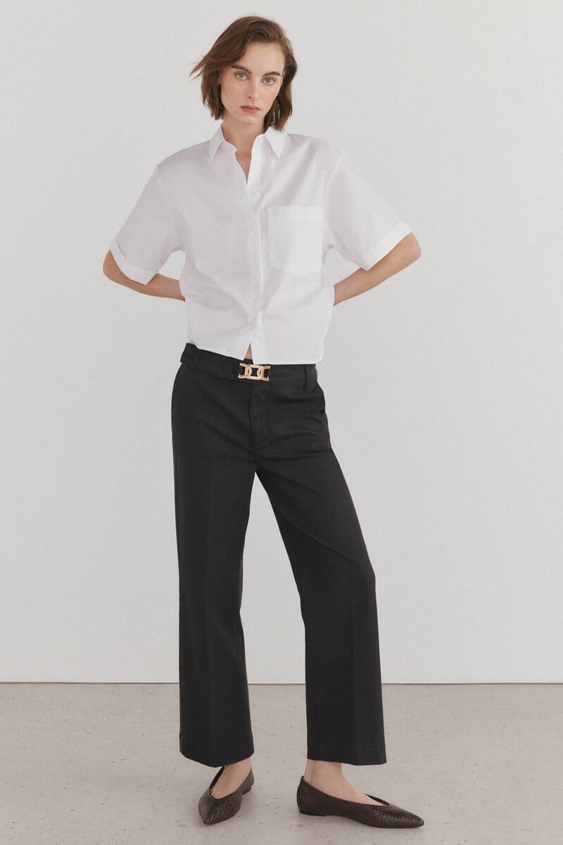 Pedro Del Hierro Camisa Cuello Solapa