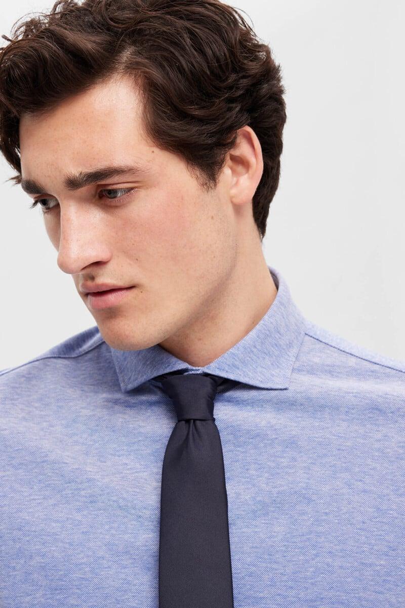 Pedro Del Hierro Camisa De Piqué 100% Algodón