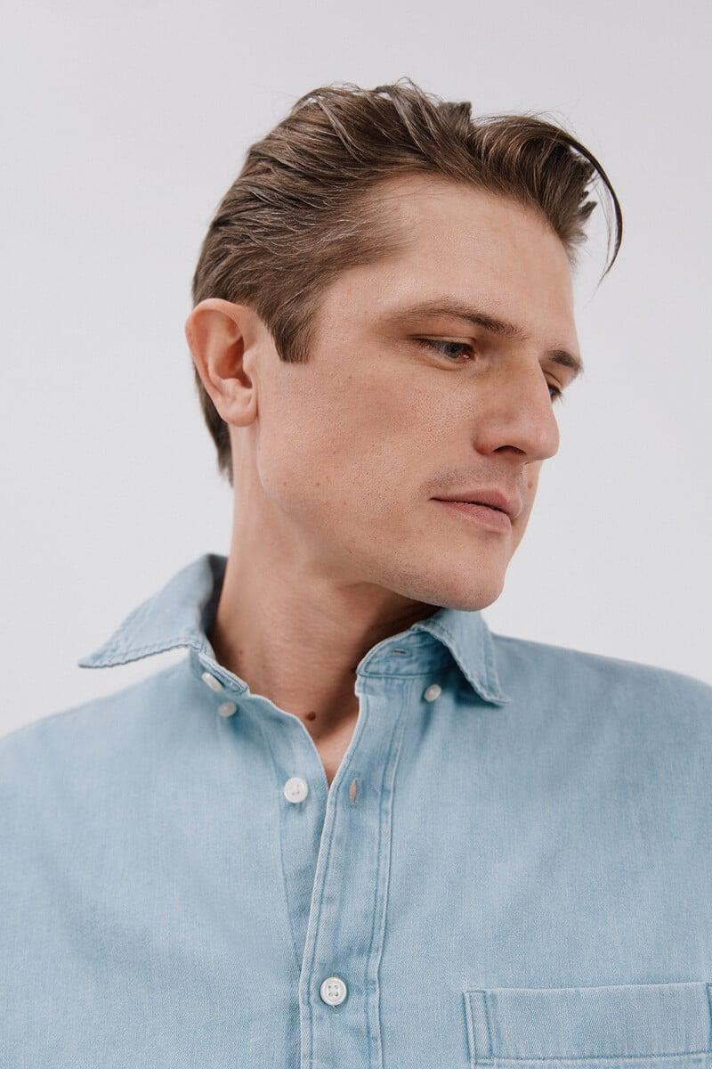 Pedro Del Hierro Camisa Denim