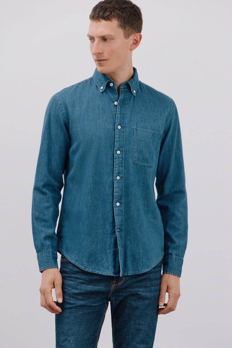 Pedro Del Hierro Camisa Denim