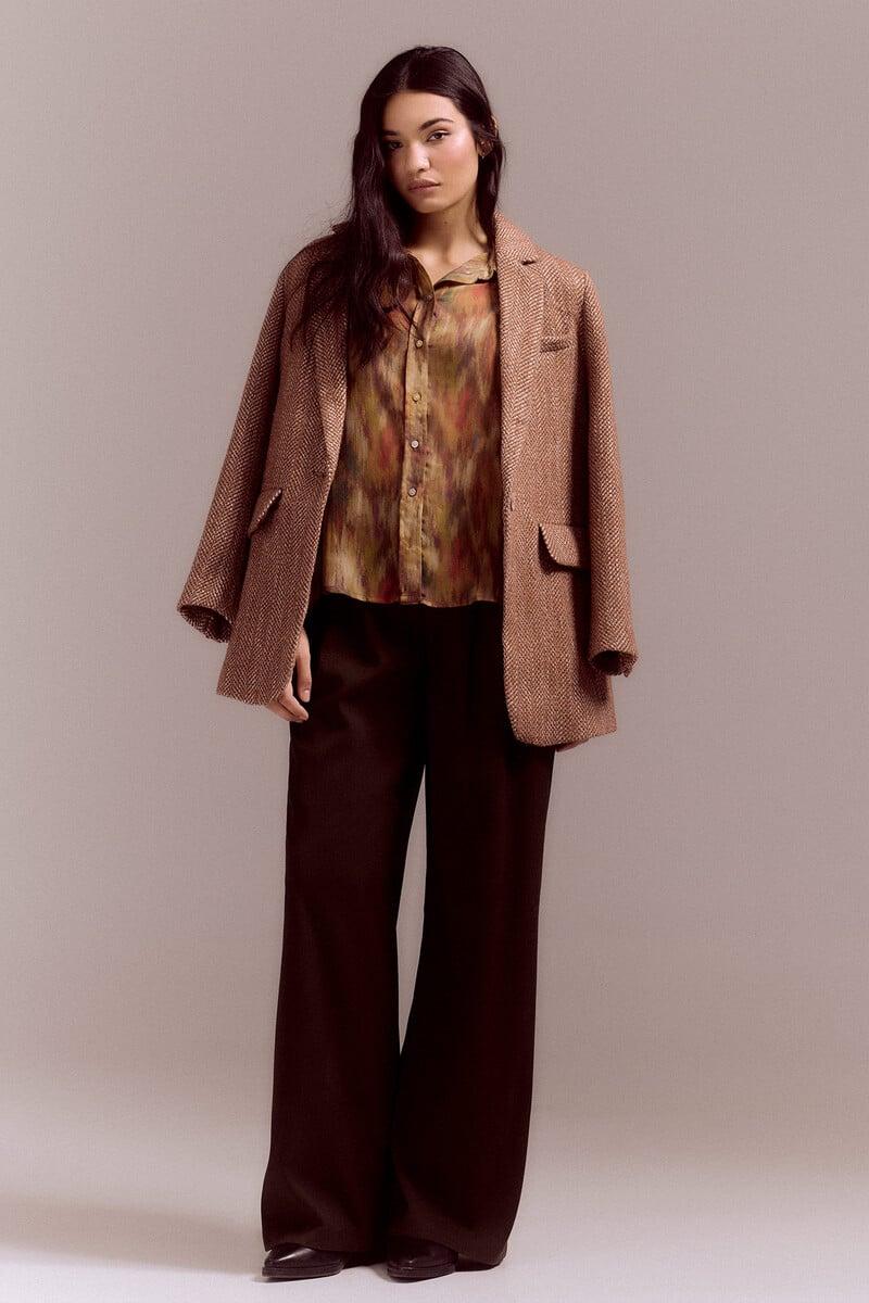 Pedro Del Hierro Camisa Estampada Canesú