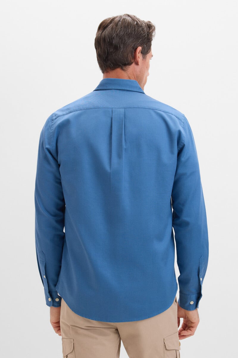 Pedro Del Hierro Camisa Gabardina Lisa