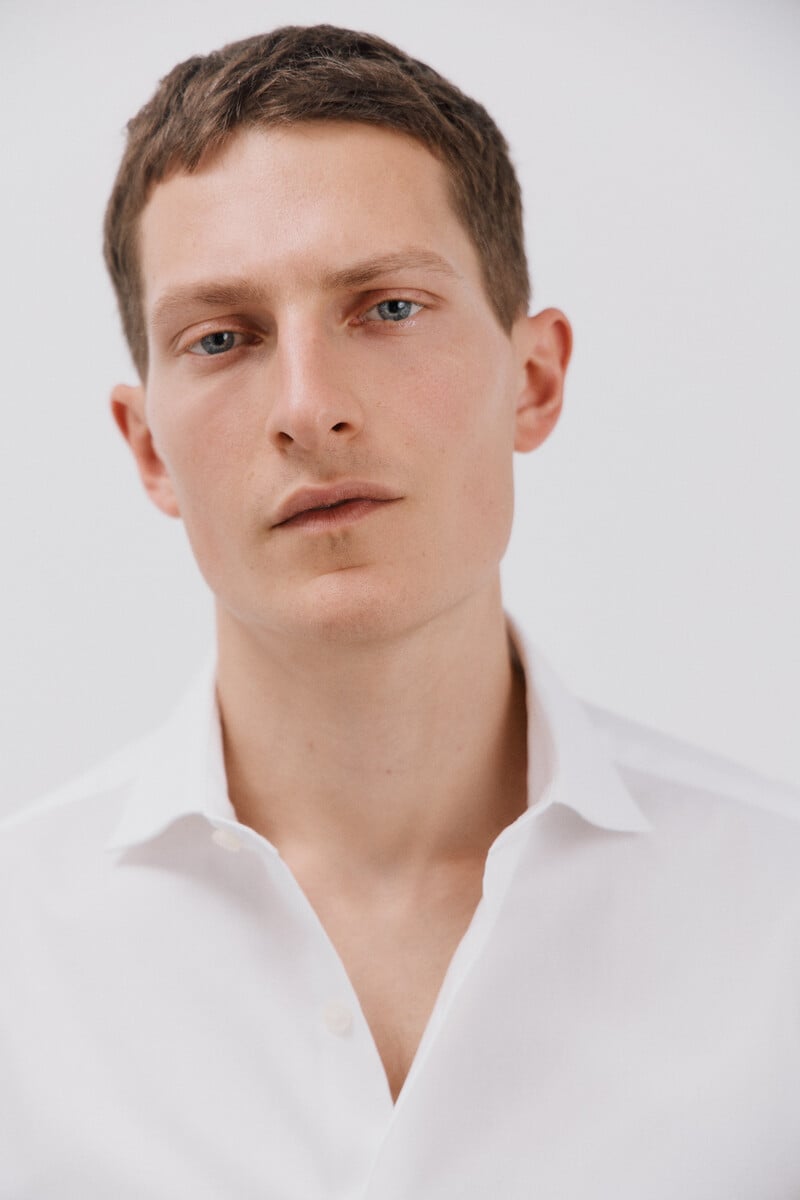 Pedro Del Hierro Camisa Gemelos Lisa Fácil Plancha