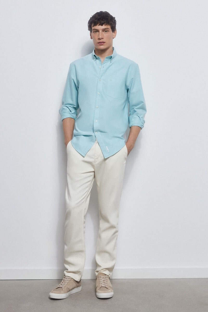 Pedro Del Hierro Camisa Iconic Oxford Lisa