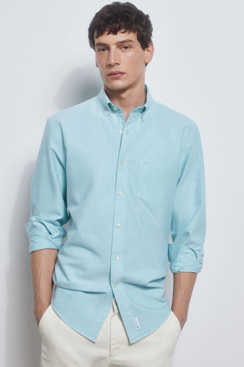 Pedro Del Hierro Camisa Iconic Oxford Lisa