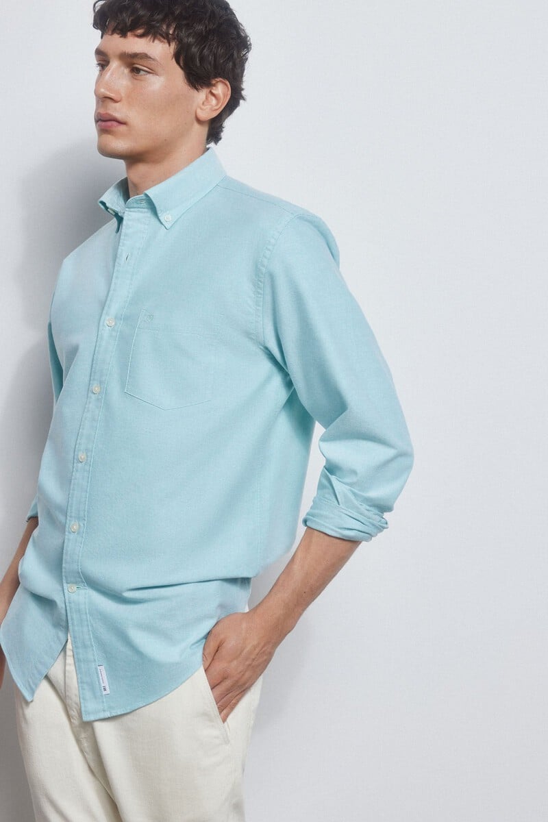 pedro del hierro Camisa iconic oxford lisa