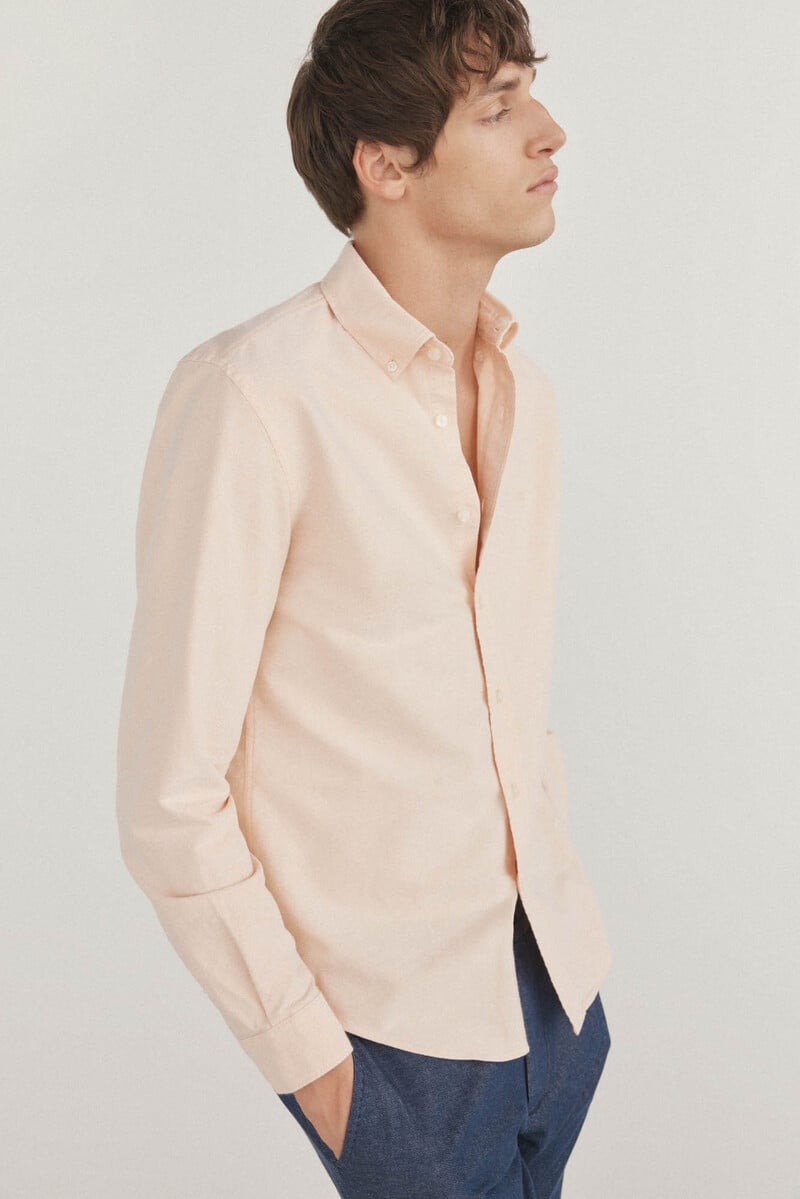 pedro del hierro Camisa iconic oxford liso
