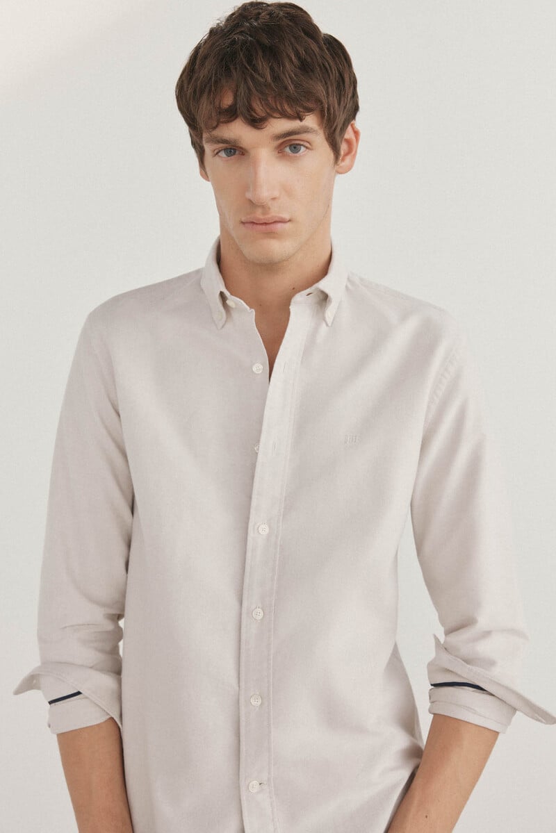 Pedro Del Hierro Camisa Iconic Oxford Liso