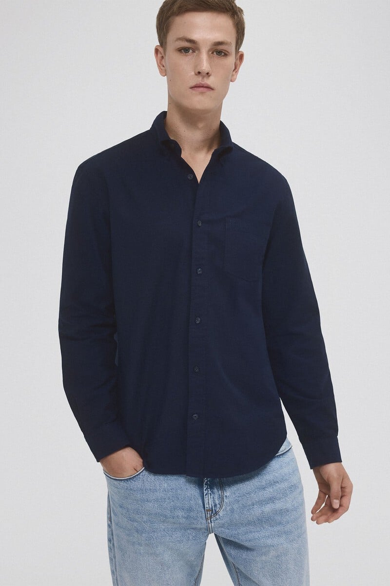 pedro del hierro Camisa iconic oxford liso
