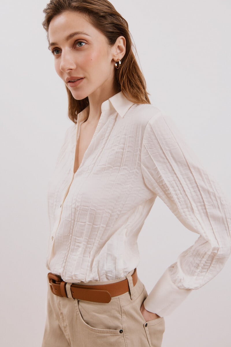 Pedro Del Hierro Camisa Lisa Satinada