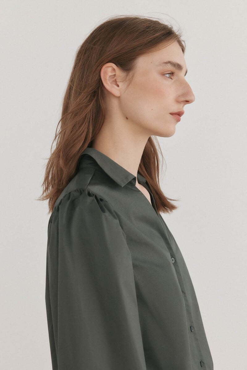 Pedro Del Hierro Camisa Manga Larga Abullonada