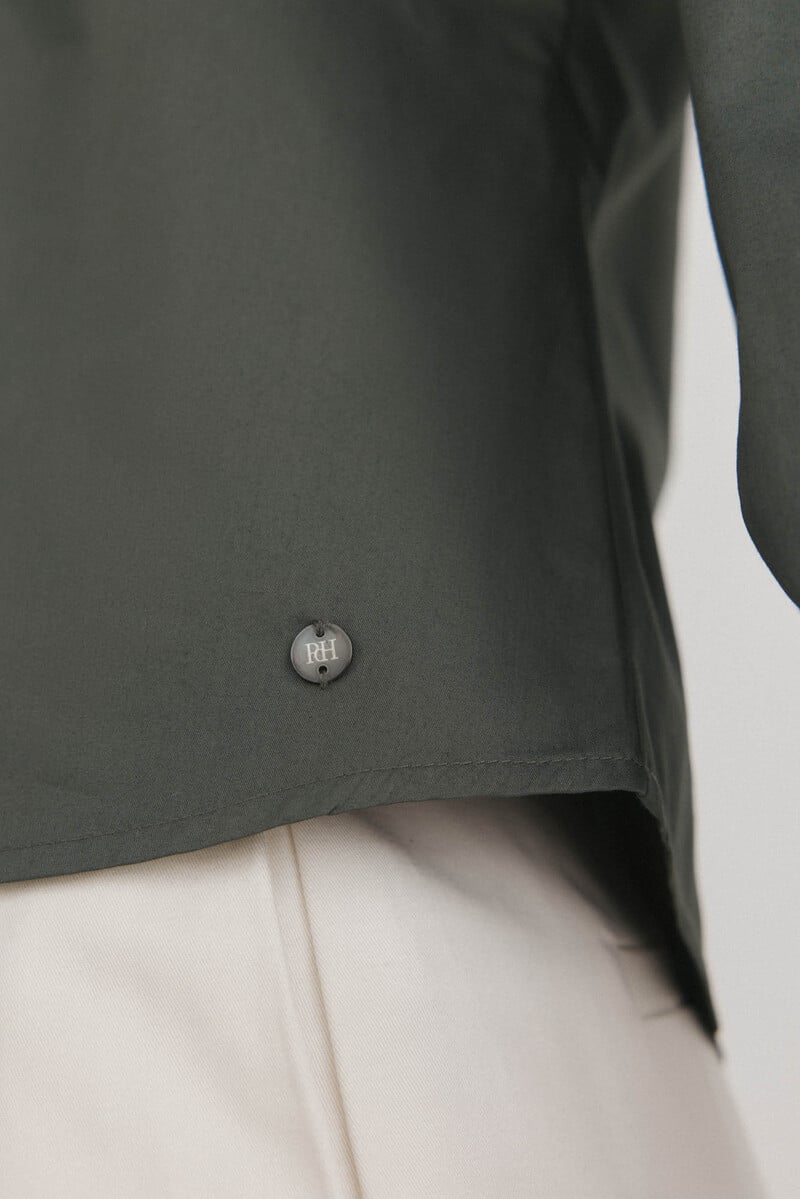 Pedro Del Hierro Camisa Manga Larga Abullonada