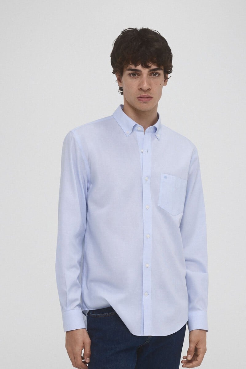 Pedro Del Hierro Camisa Non Iron + Antimanchas Lisa