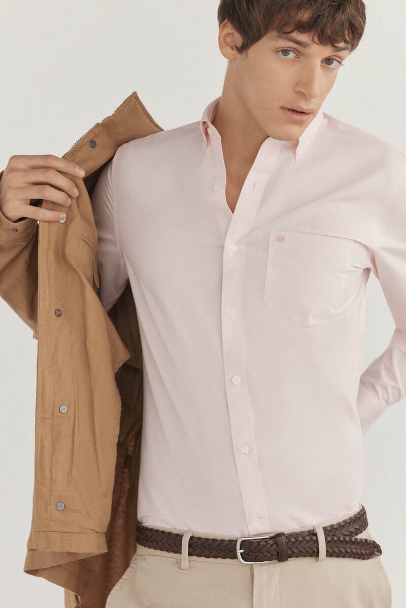 Pedro Del Hierro Camisa Non Iron + Antimanchas Lisa