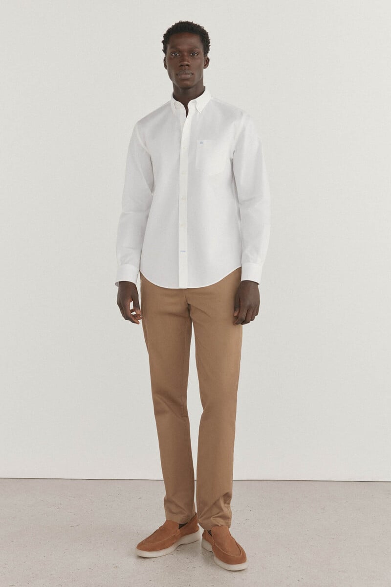 Pedro Del Hierro Camisa Non Iron + Antimanchas Lisa