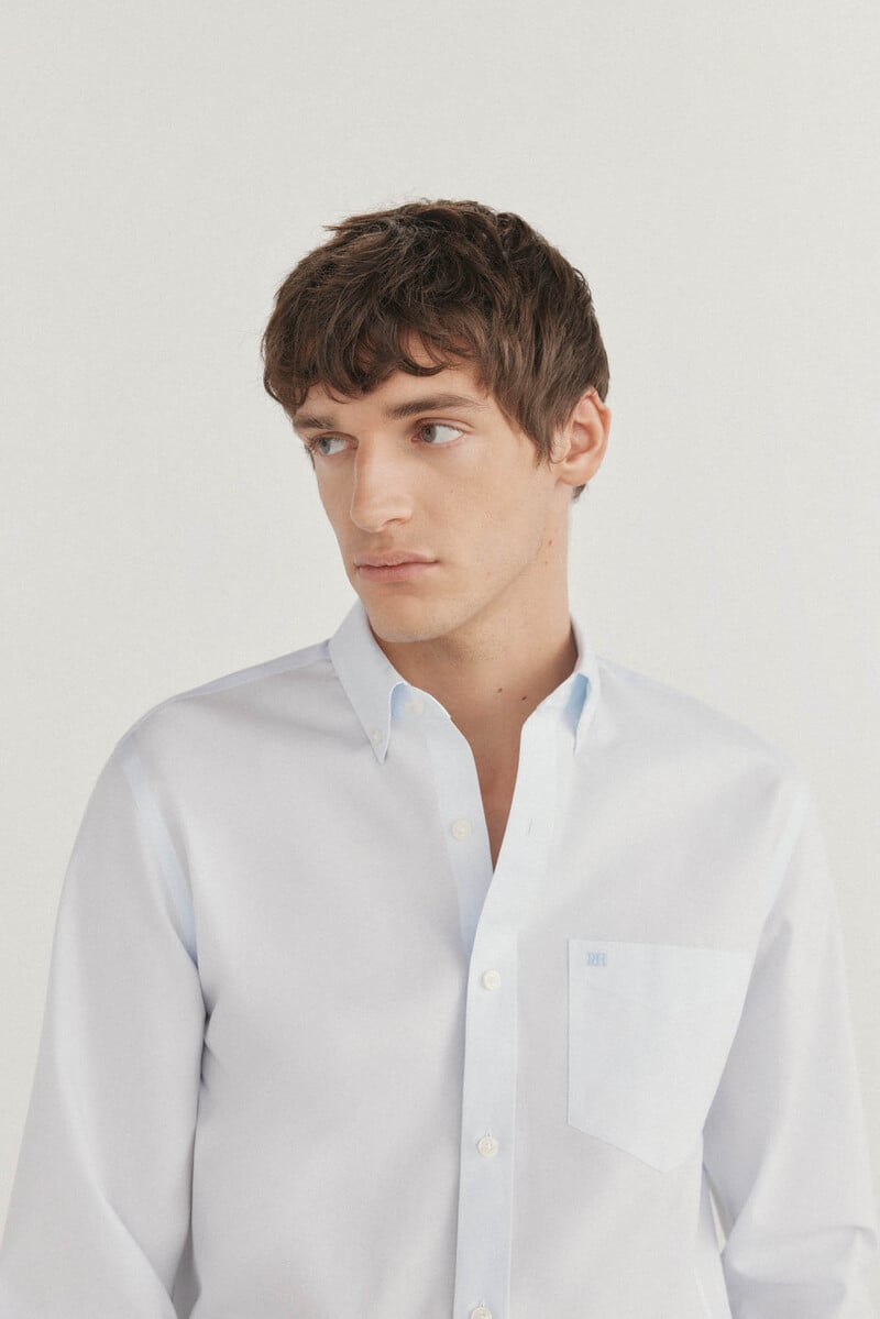Pedro Del Hierro Camisa Non Iron + Antimanchas Lisa