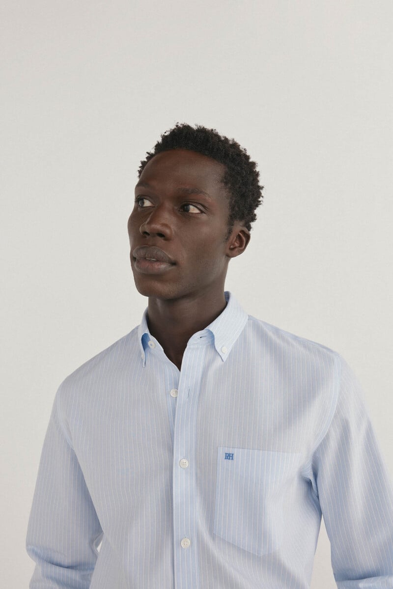 Pedro Del Hierro Camisa Non Iron + Antimanchas Rayas