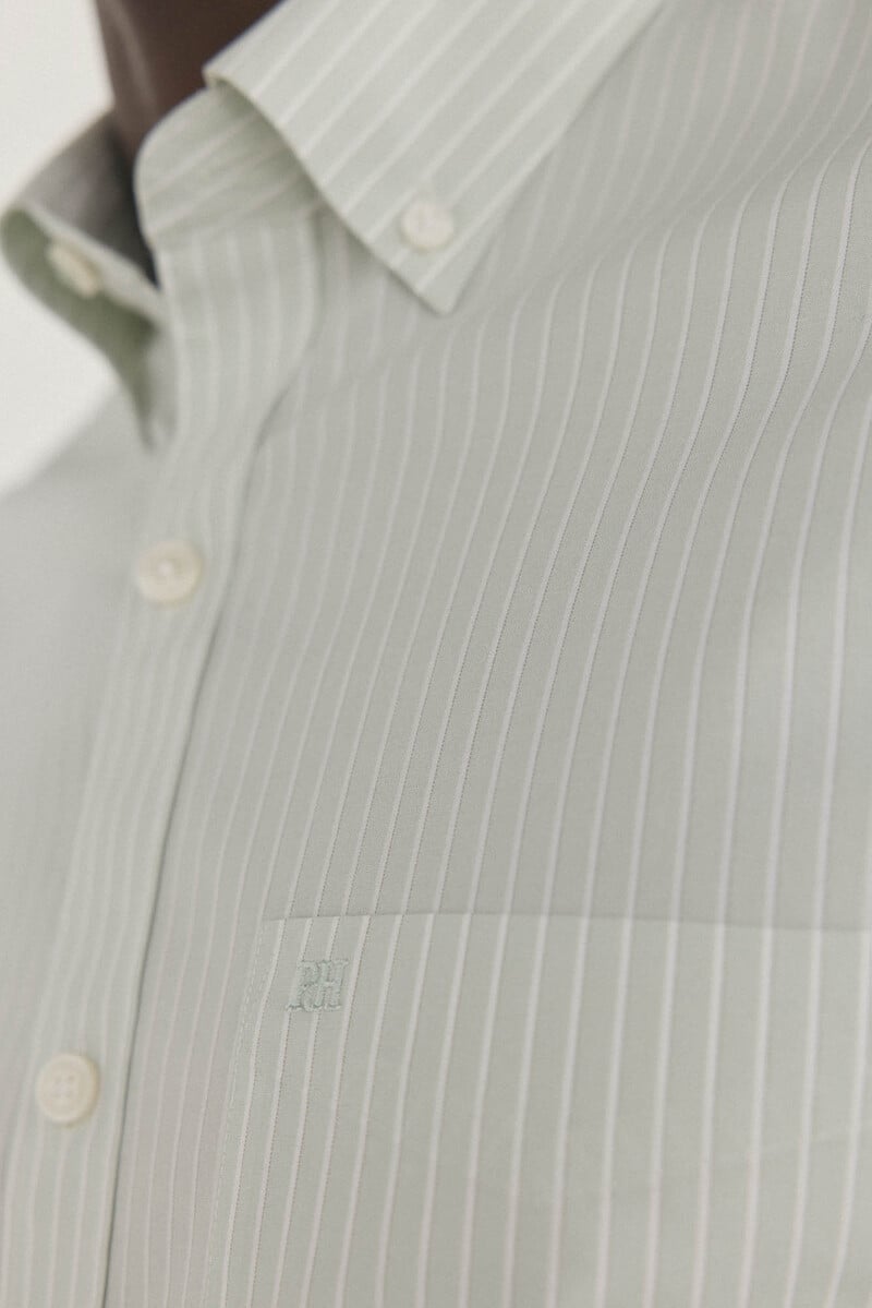 Pedro Del Hierro Camisa Non Iron + Antimanchas Rayas