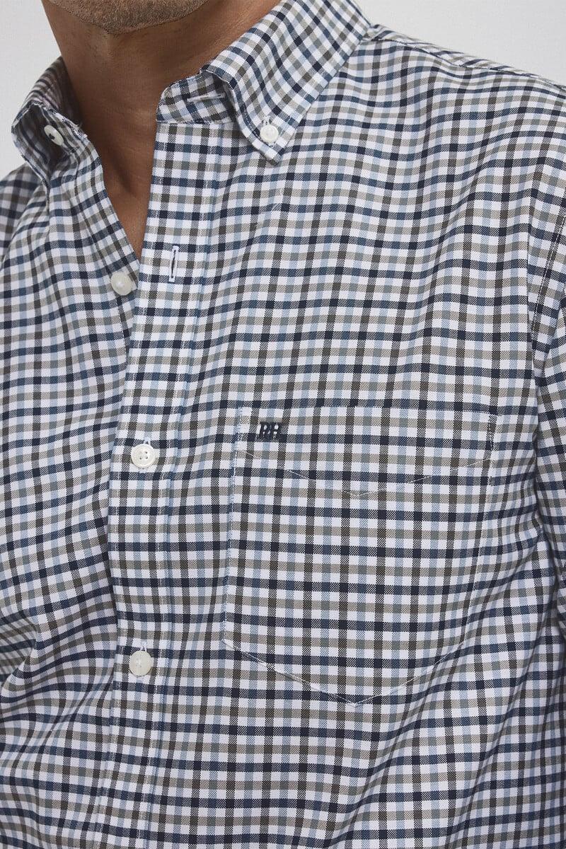 Pedro Del Hierro Camisa Non Iron Cuadros Twill