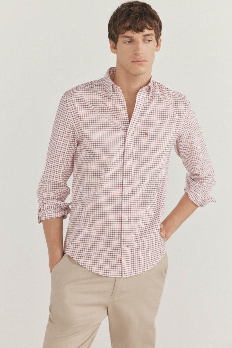 Pedro Del Hierro Camisa Non Iron Oxford Cuadros
