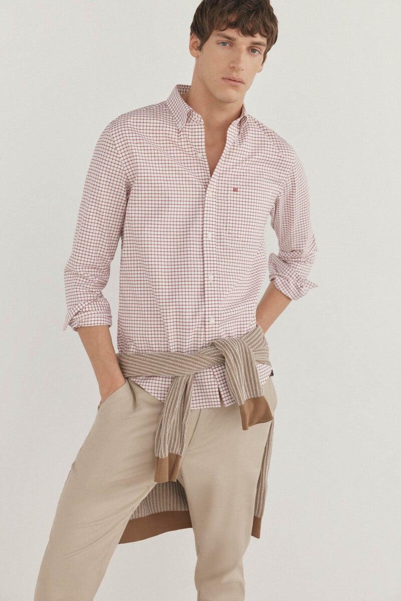 Pedro Del Hierro Camisa Non Iron Oxford Cuadros