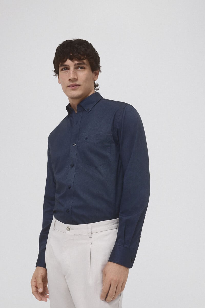 pedro del hierro Camisa non iron oxford liso
