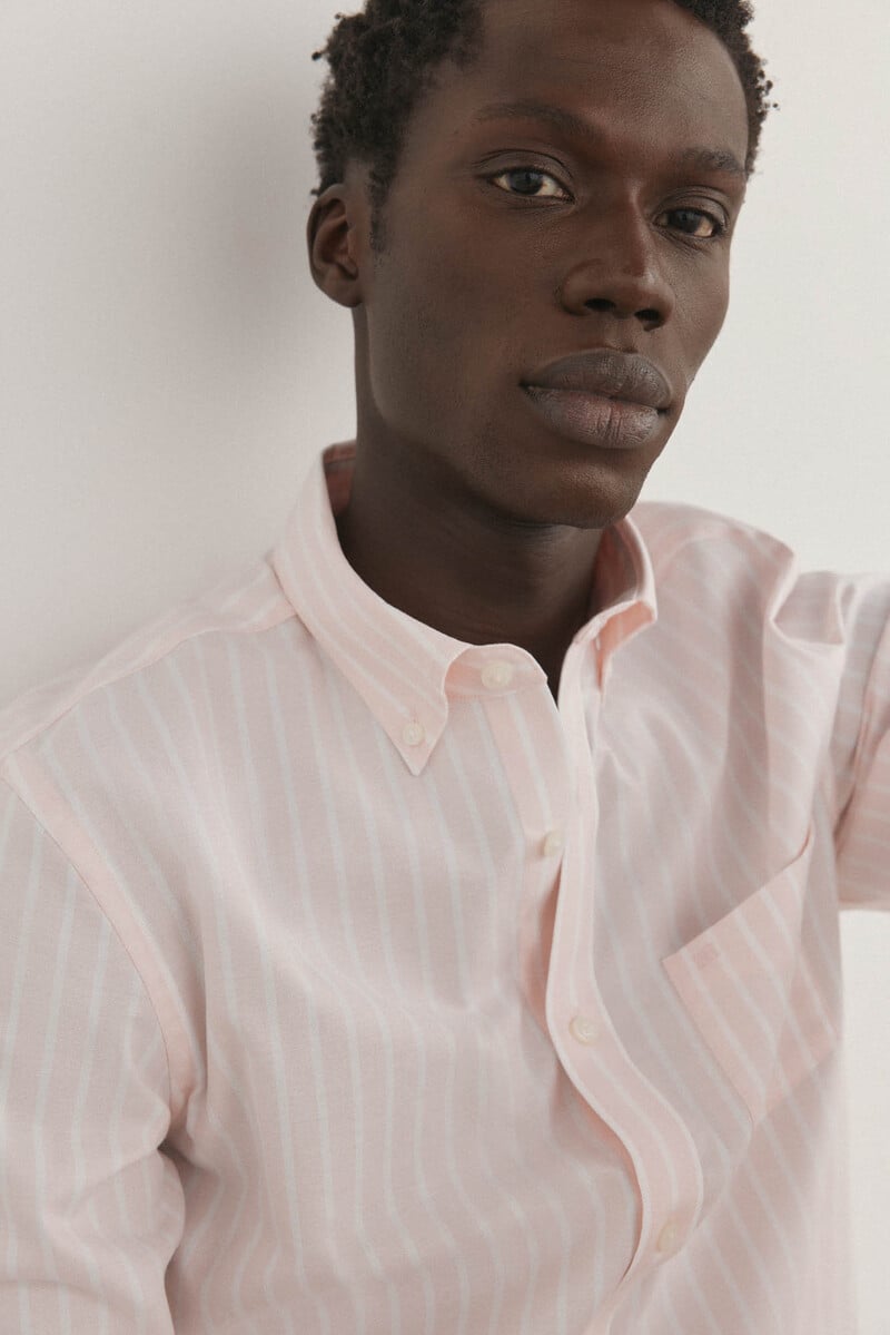 pedro del hierro Camisa non iron oxford rayas