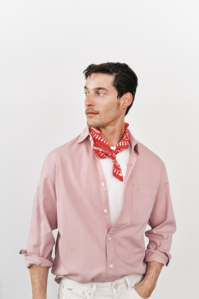 Pedro Del Hierro Camisa Oxford Liso Manga Larga