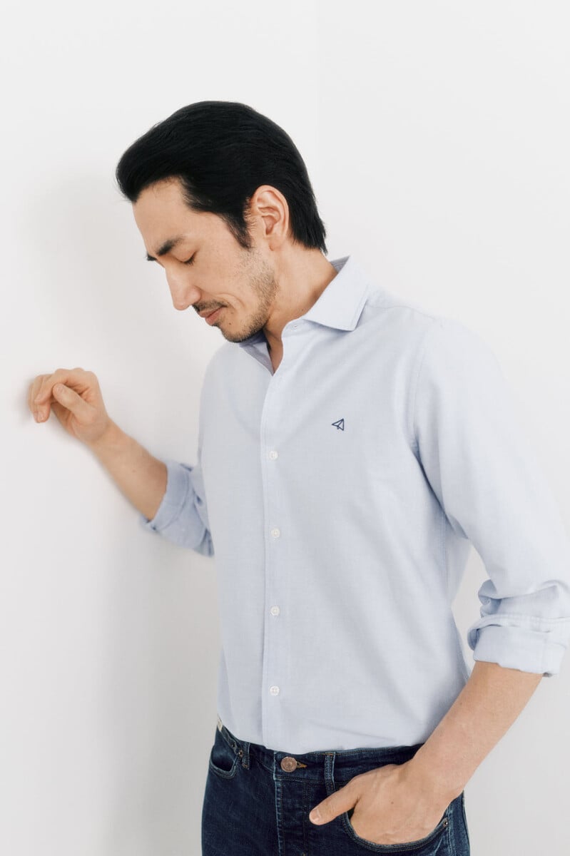 Pedro Del Hierro Camisa Oxford Liso Manga Larga