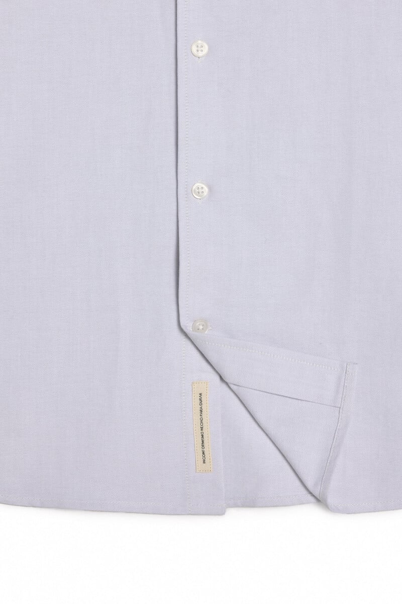 Pedro Del Hierro Camisa Oxford Liso Manga Larga