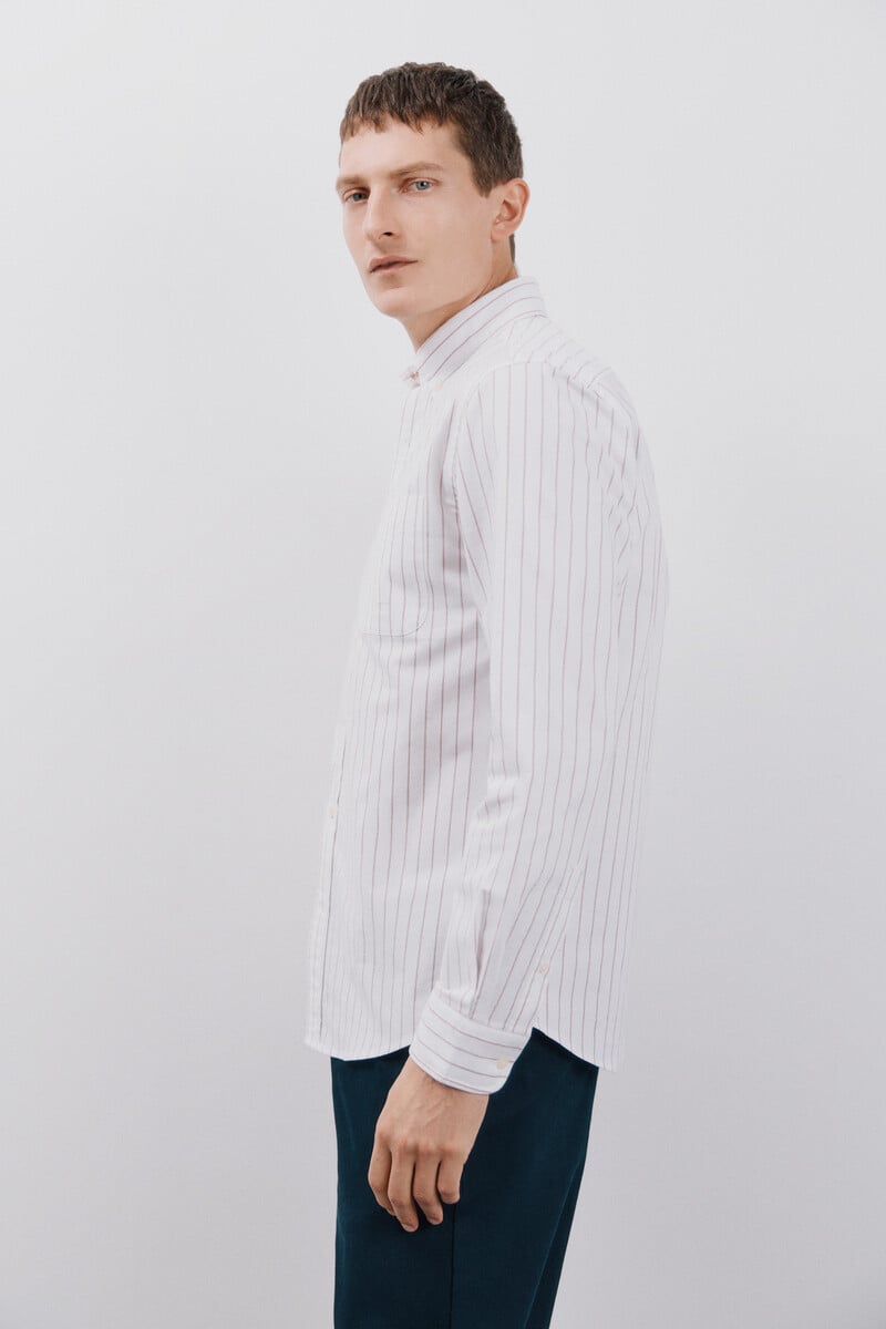 Pedro Del Hierro Camisa Oxford Rayas