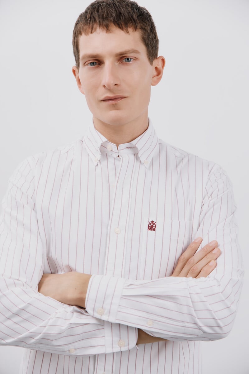 pedro del hierro Camisa oxford rayas