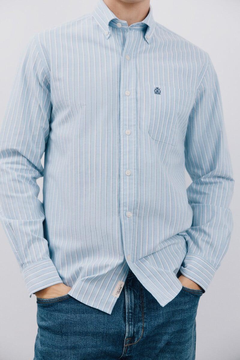 Pedro Del Hierro Camisa Oxford Rayas