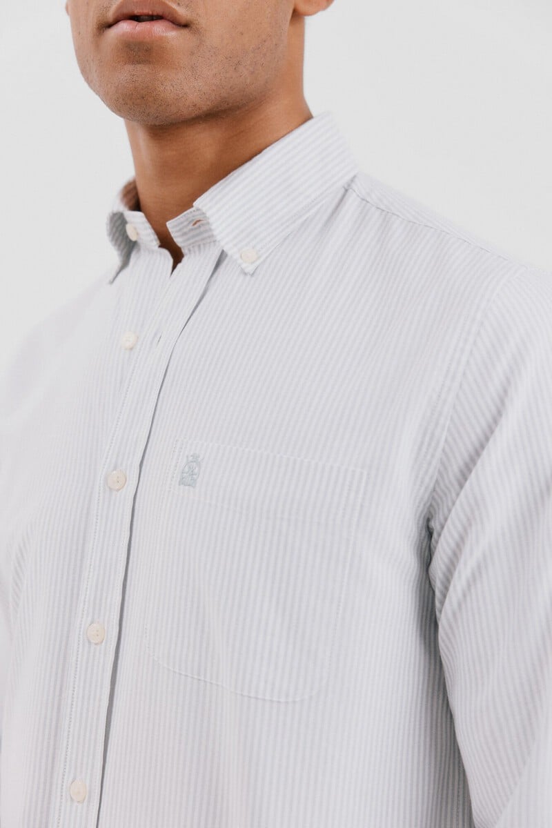 Pedro Del Hierro Camisa Oxford Rayas