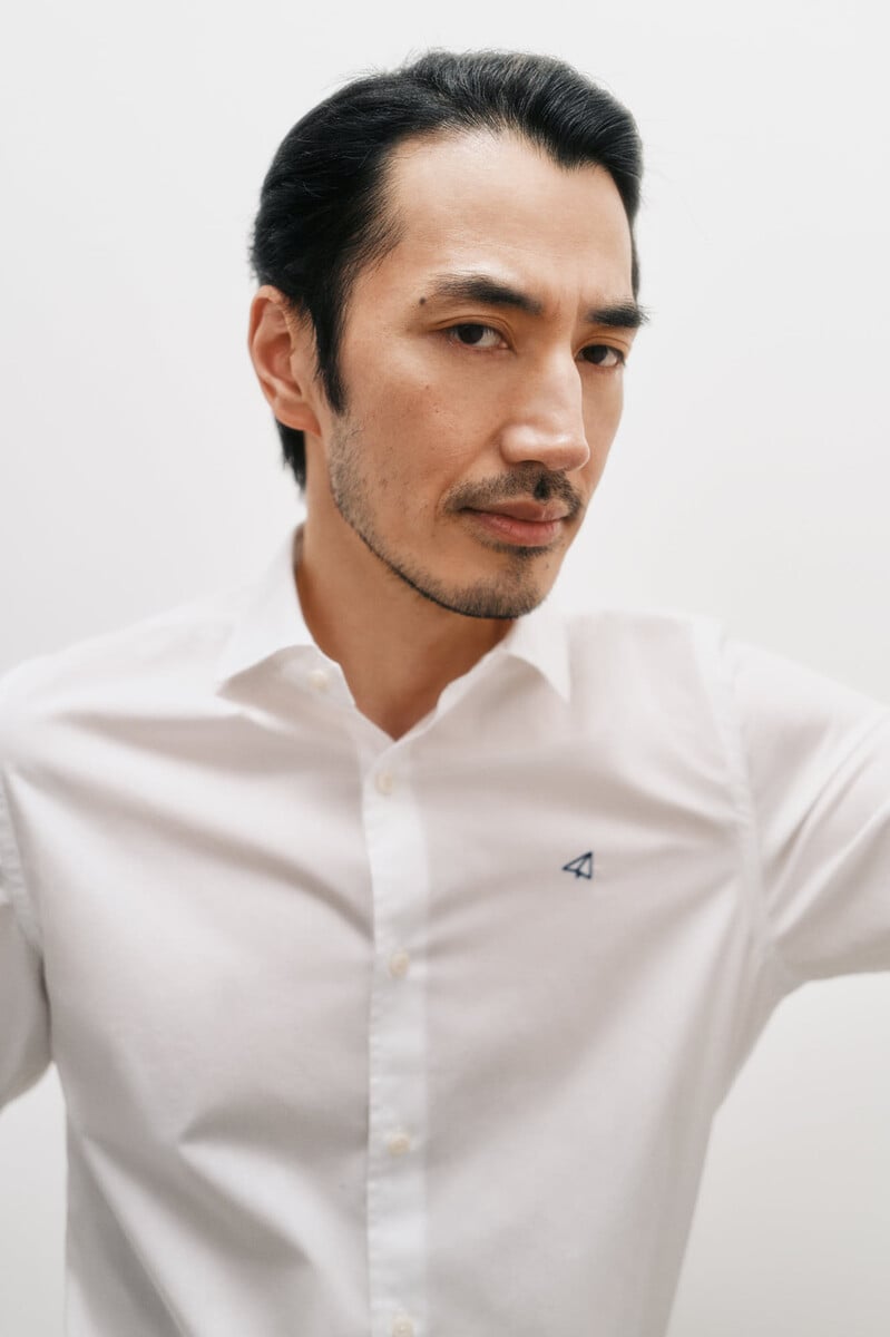 pedro del hierro Camisa popelín manga larga