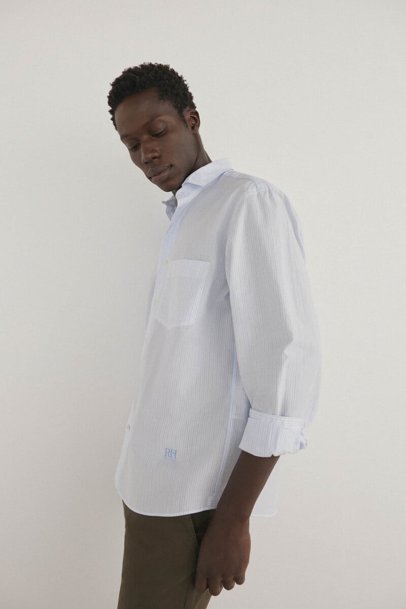 Pedro Del Hierro Camisa Rayas Popelín
