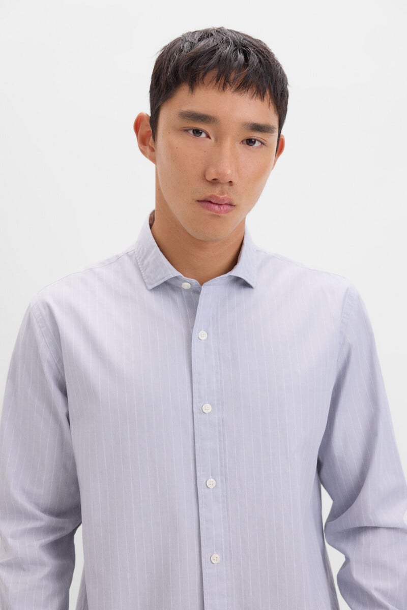 Pedro Del Hierro Camisa Rayas Popelín