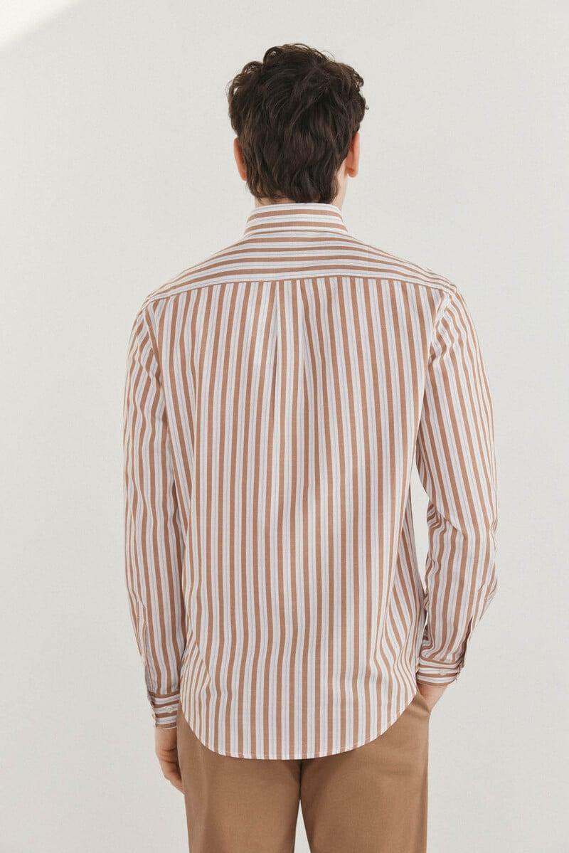 Pedro Del Hierro Camisa Rayas Popelín Slub