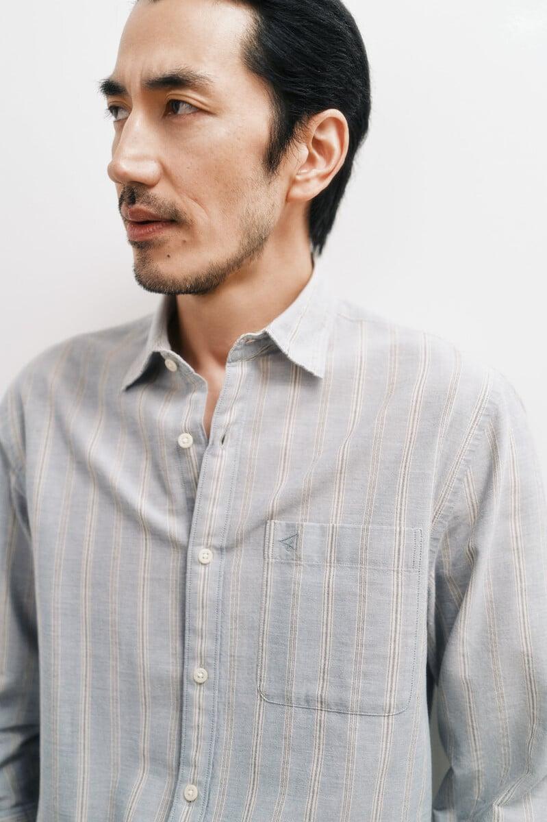 Pedro Del Hierro Camisa Rayas Relaxed Fit