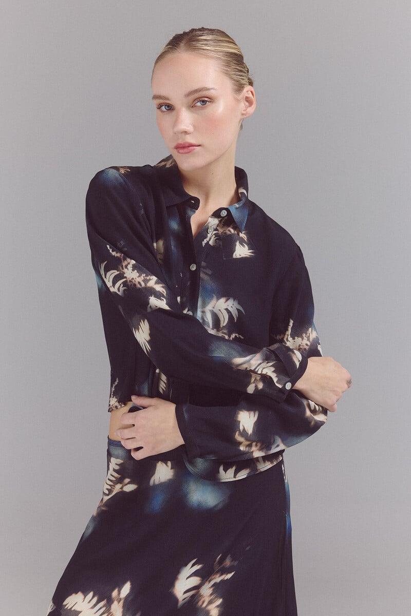 Pedro Del Hierro Camisa Satinada Corta