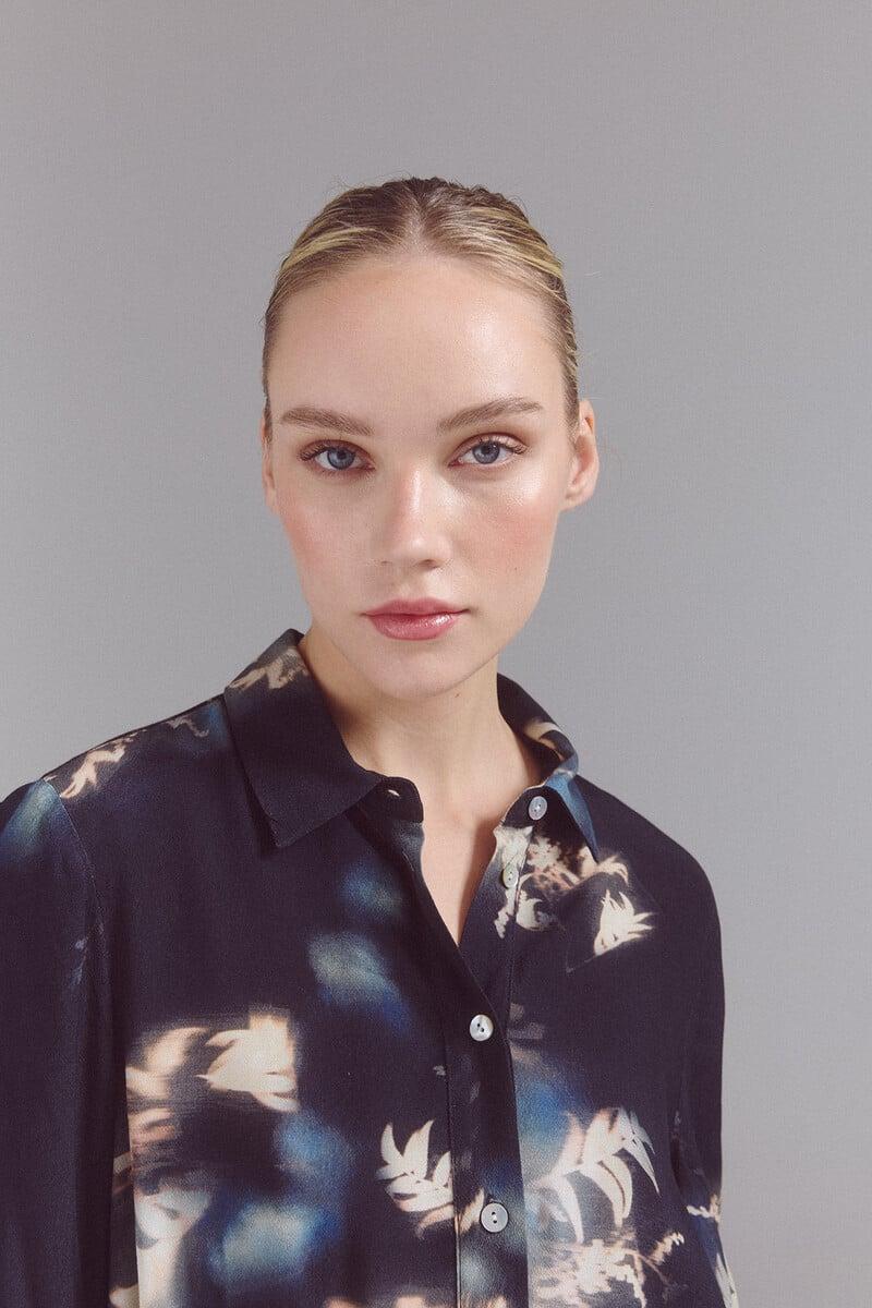 Pedro Del Hierro Camisa Satinada Corta