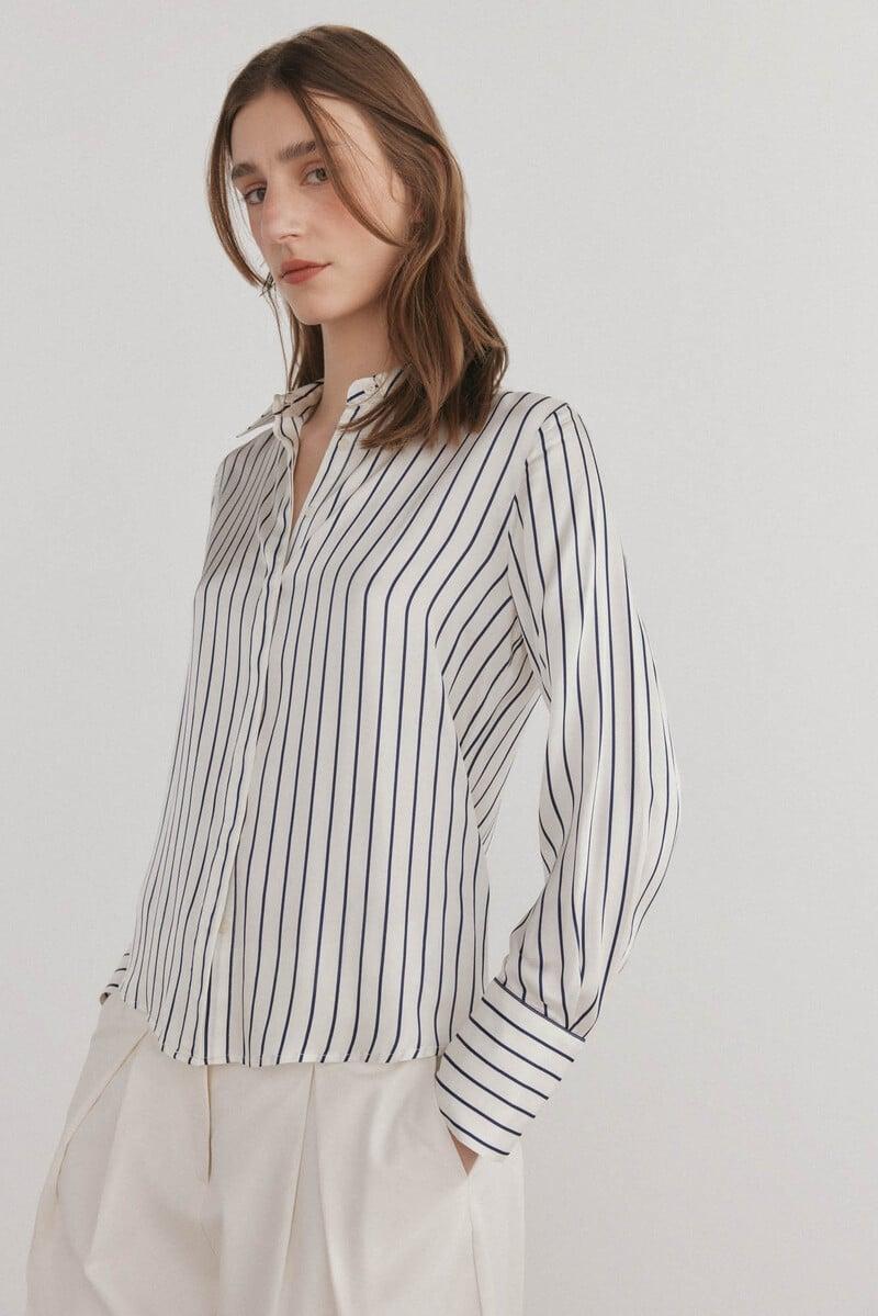 Pedro Del Hierro Camisa Satinada Fluida