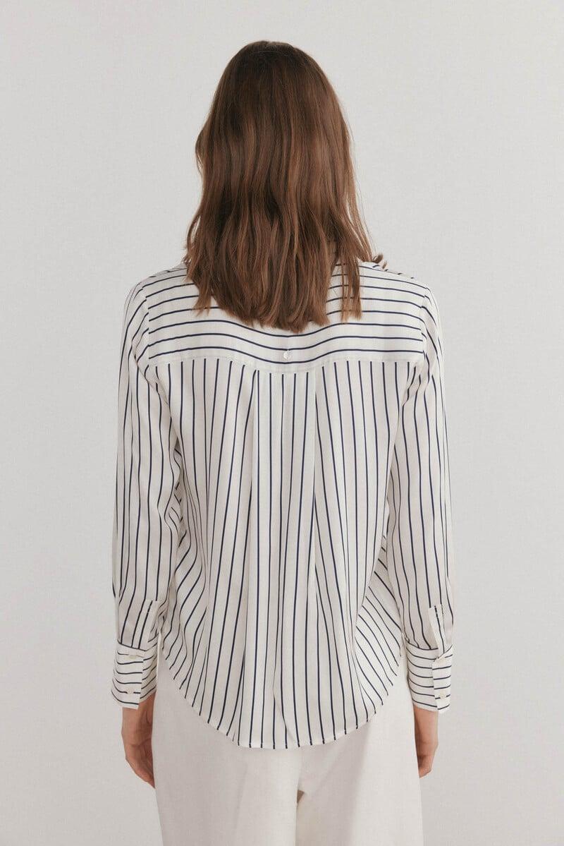 Pedro Del Hierro Camisa Satinada Fluida