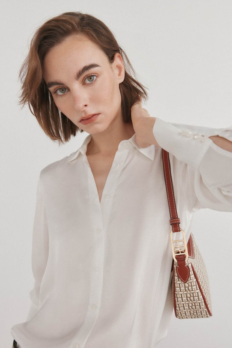 Pedro Del Hierro Camisa Satinada Fluida