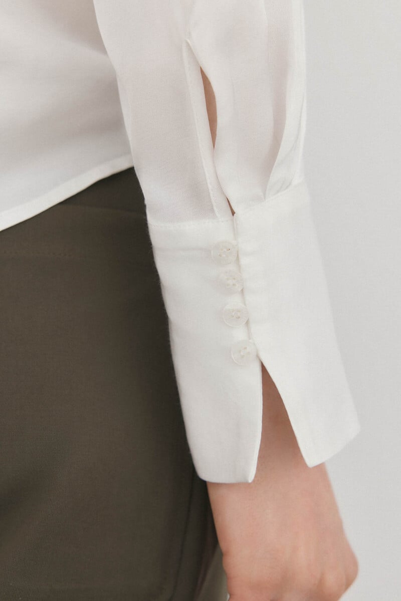 Pedro Del Hierro Camisa Satinada Fluida