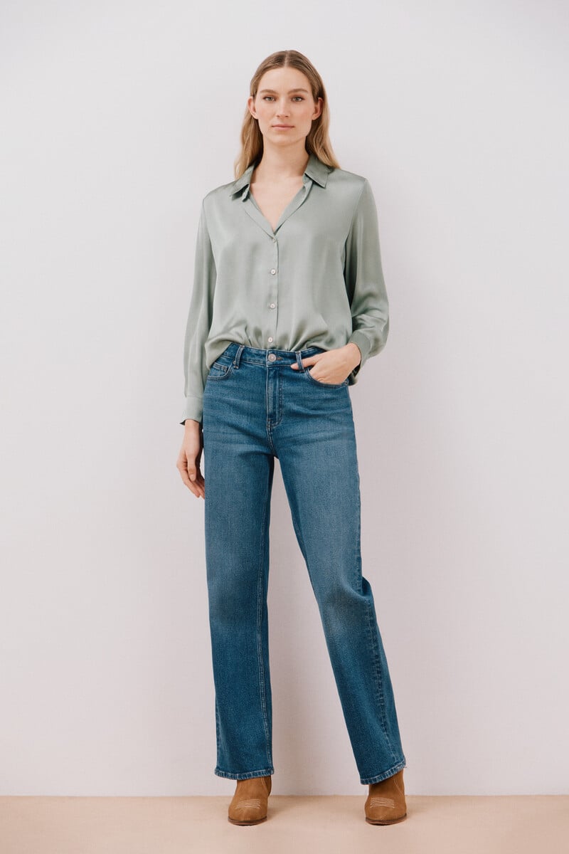 Pedro Del Hierro Camisa Satinada